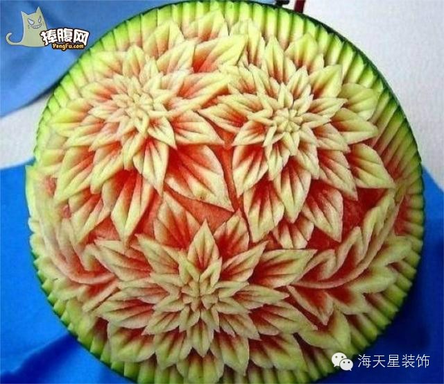 西瓜雕花