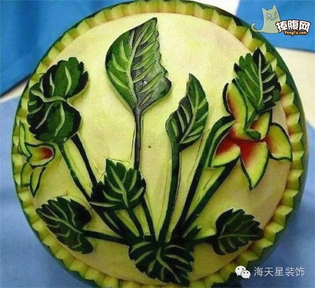 西瓜雕花
