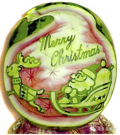 西瓜圣诞老人